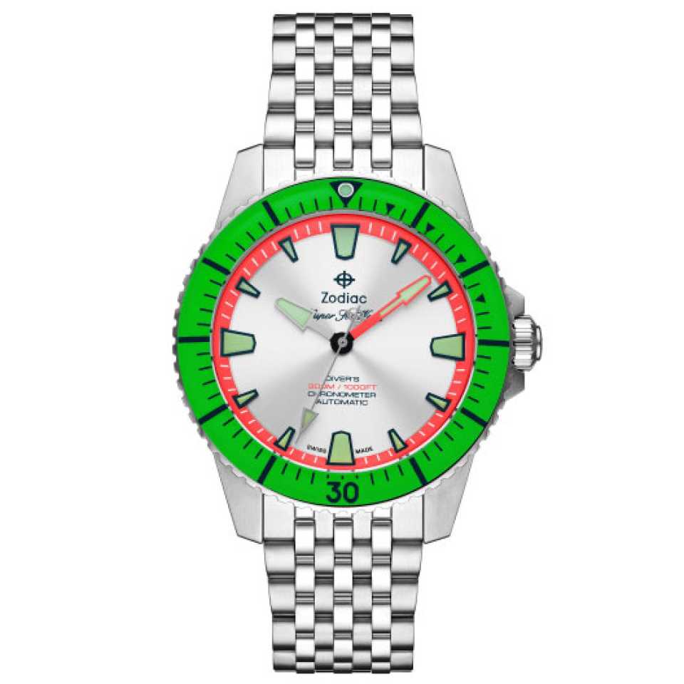ZODIAC - OROLOGIO SUPER SEA WOLF PRO-DIVER AUTOMATIC ZO3556