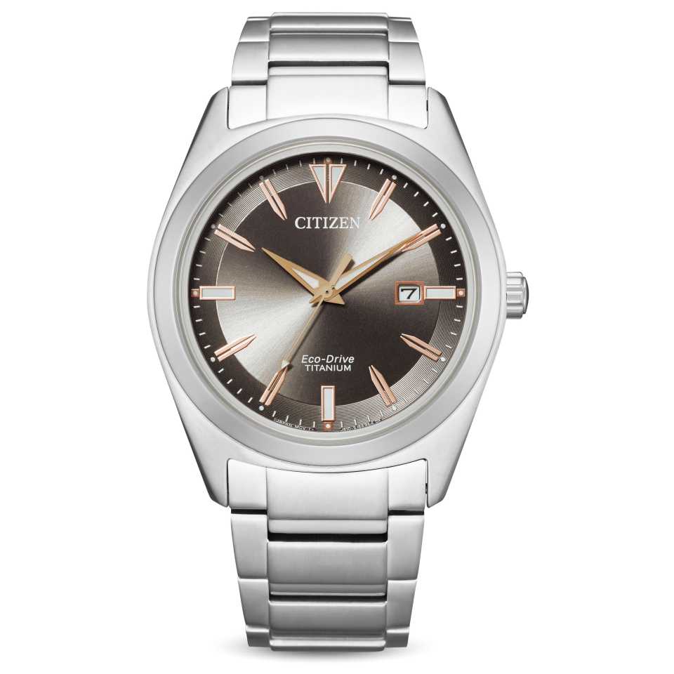 CITIZEN - OROLOGIO SUPER TITANIO 1640 GRIGIO