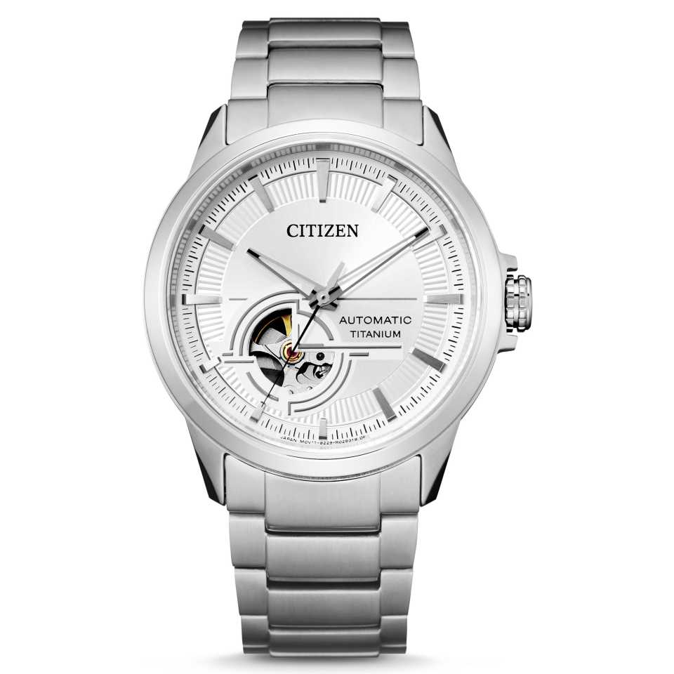 CITIZEN - OROLOGIO AUTOMATICO SUPER TITANIO NH9120-88A