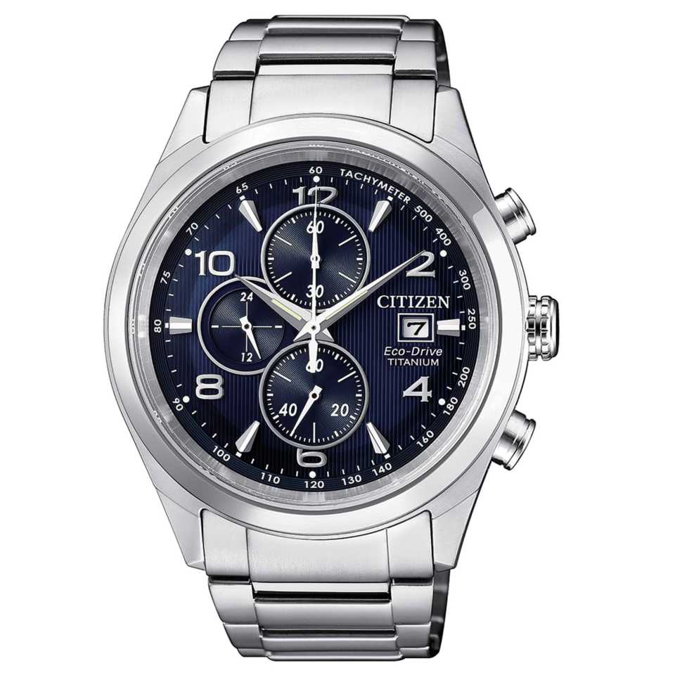 CITIZEN - OROLOGIO CRONO SUPER TITANIO CA0650-82L