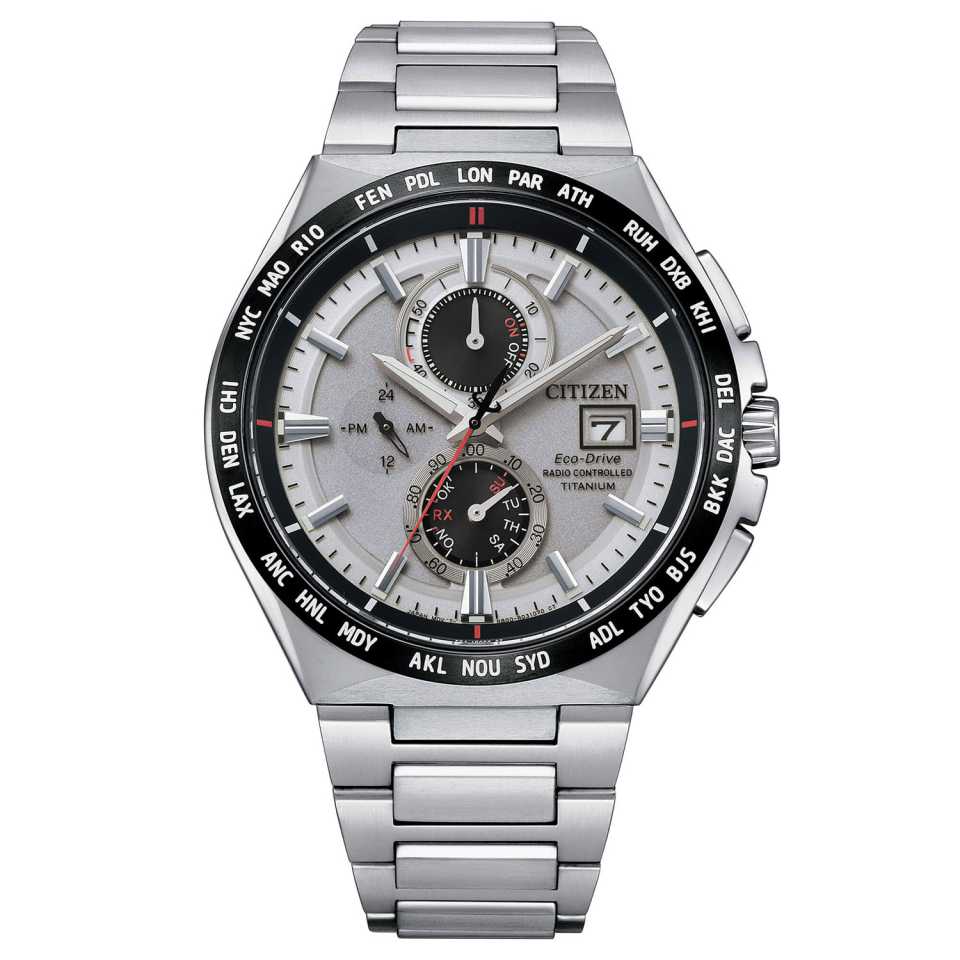 CITIZEN - SUPER TITANIUM RADIOCONTROLLED WATCH AT8234-85A