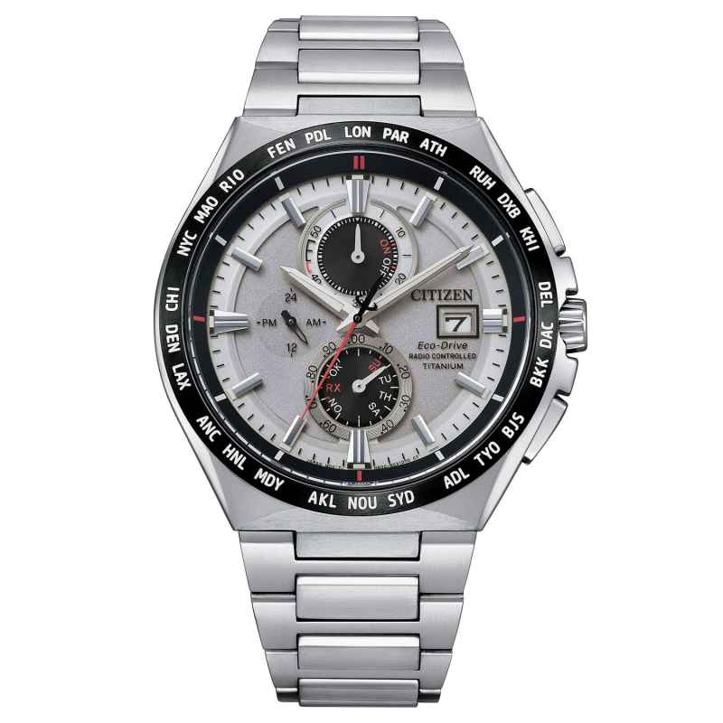 CITIZEN - OROLOGIO SUPER TITANIO RADIOCONTROLLATO AT8234-85A