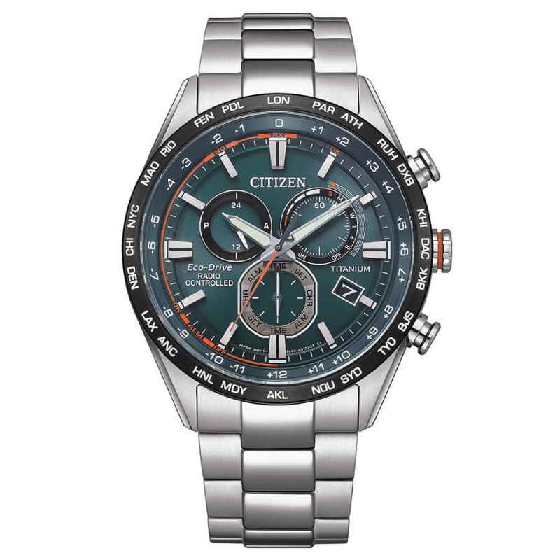 CITIZEN - OROLOGIO SUPER TITANIO RADIOCONTROLLATO CB5946-82X