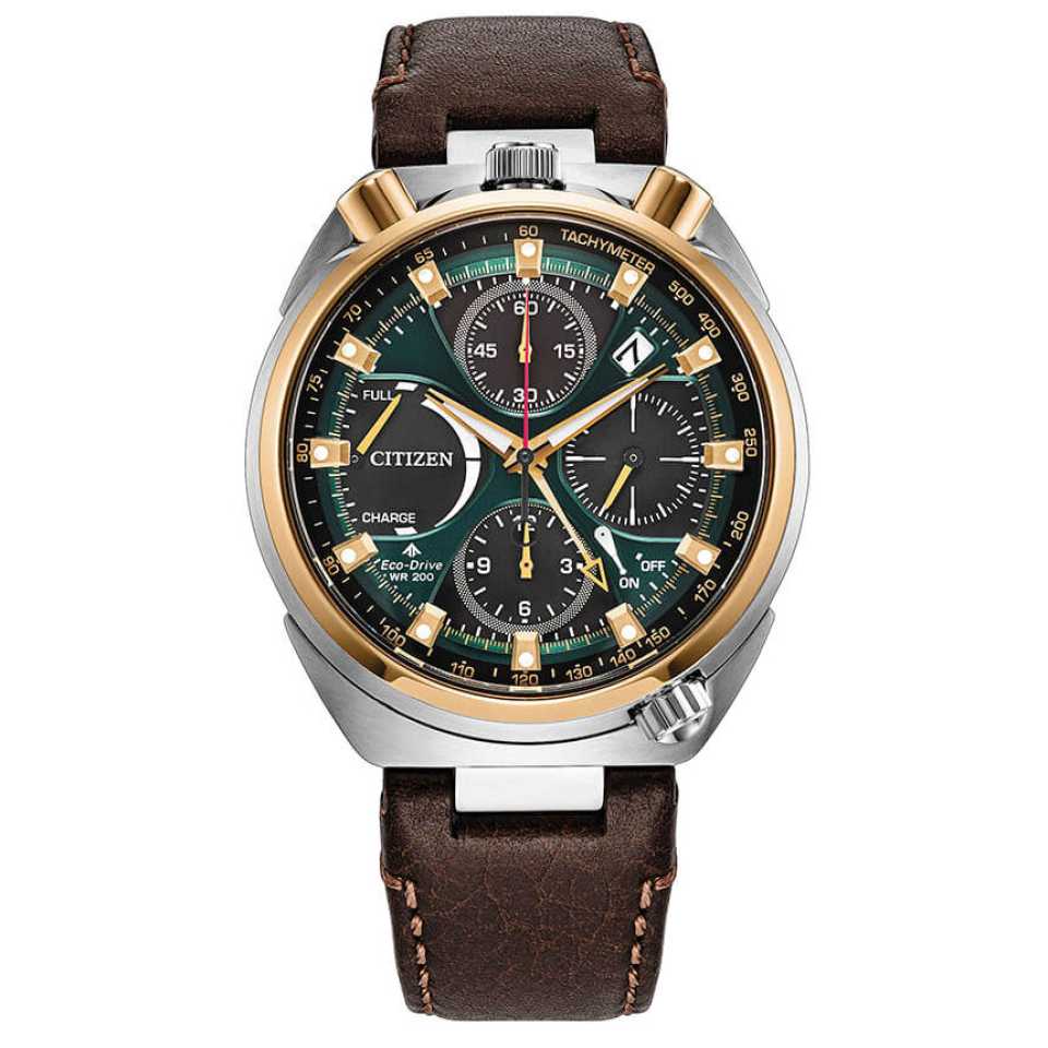 CITIZEN - TSUNO CRONO RACER AV0104-06W WATCH