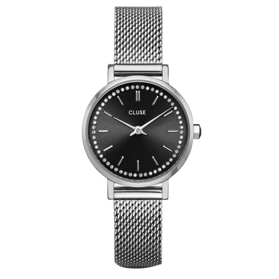 CLUSE - BOHO CHIC PETITE CRYSTALS MESH WATCH CW10502