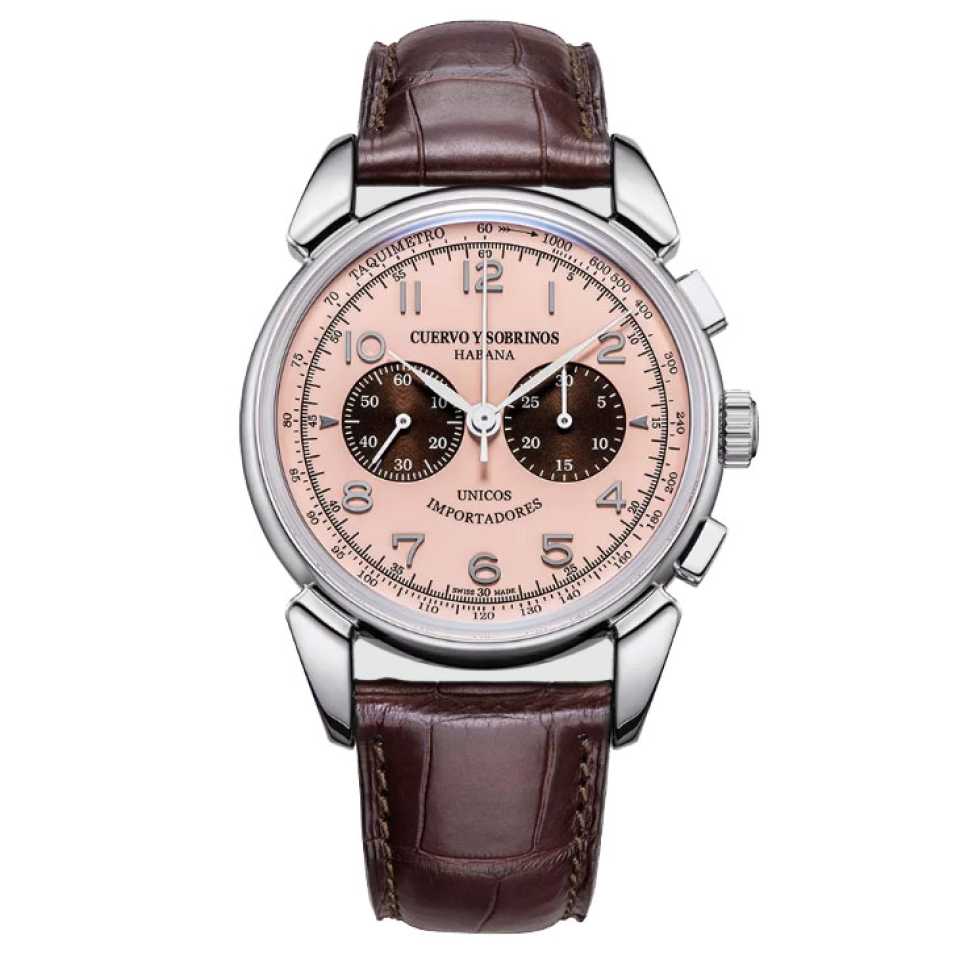 CUERVO Y SOBRINOS - CHRONOGRAPH 1946 3143.1S WATCH