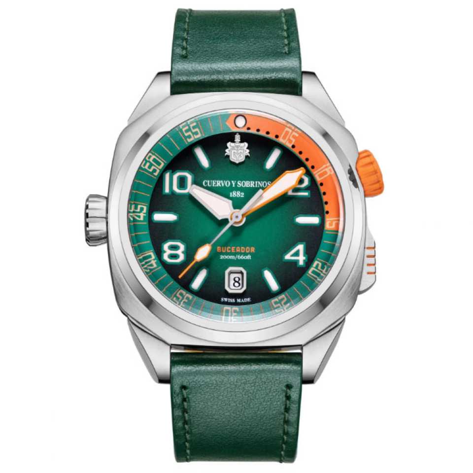 CUERVO Y SOBRINOS - OROLOGIO BUCEADOR CARIBE PIPIN 