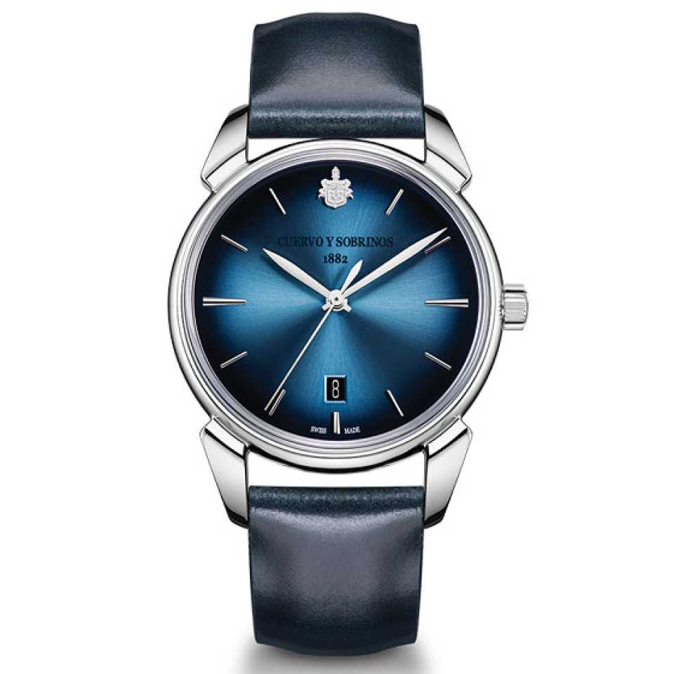CUERVO Y SOBRINOS - HISTORIADOR ASTURIAS "AQUA" WATCH 3101.1ASB