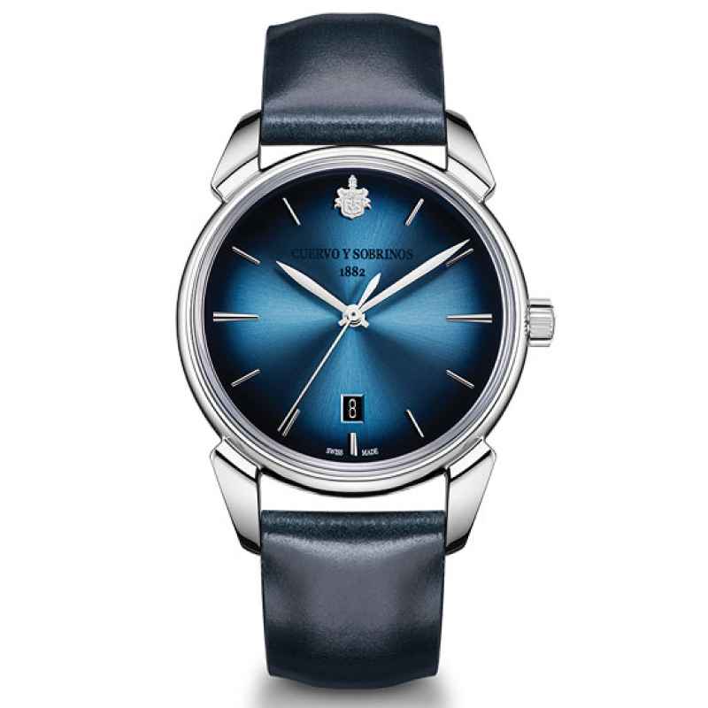 CUERVO Y SOBRINOS - OROLOGIO HISTORIADOR ASTURIAS "AQUA" 3101.1ASB