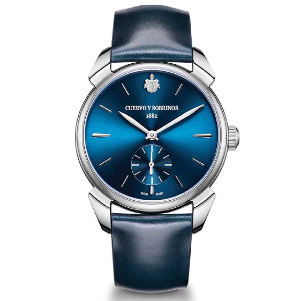 CUERVO Y SOBRINOS - HISTORIADOR ASTURIAS PEQUENOS SEGUNDOS WATCH 3102.1ASB