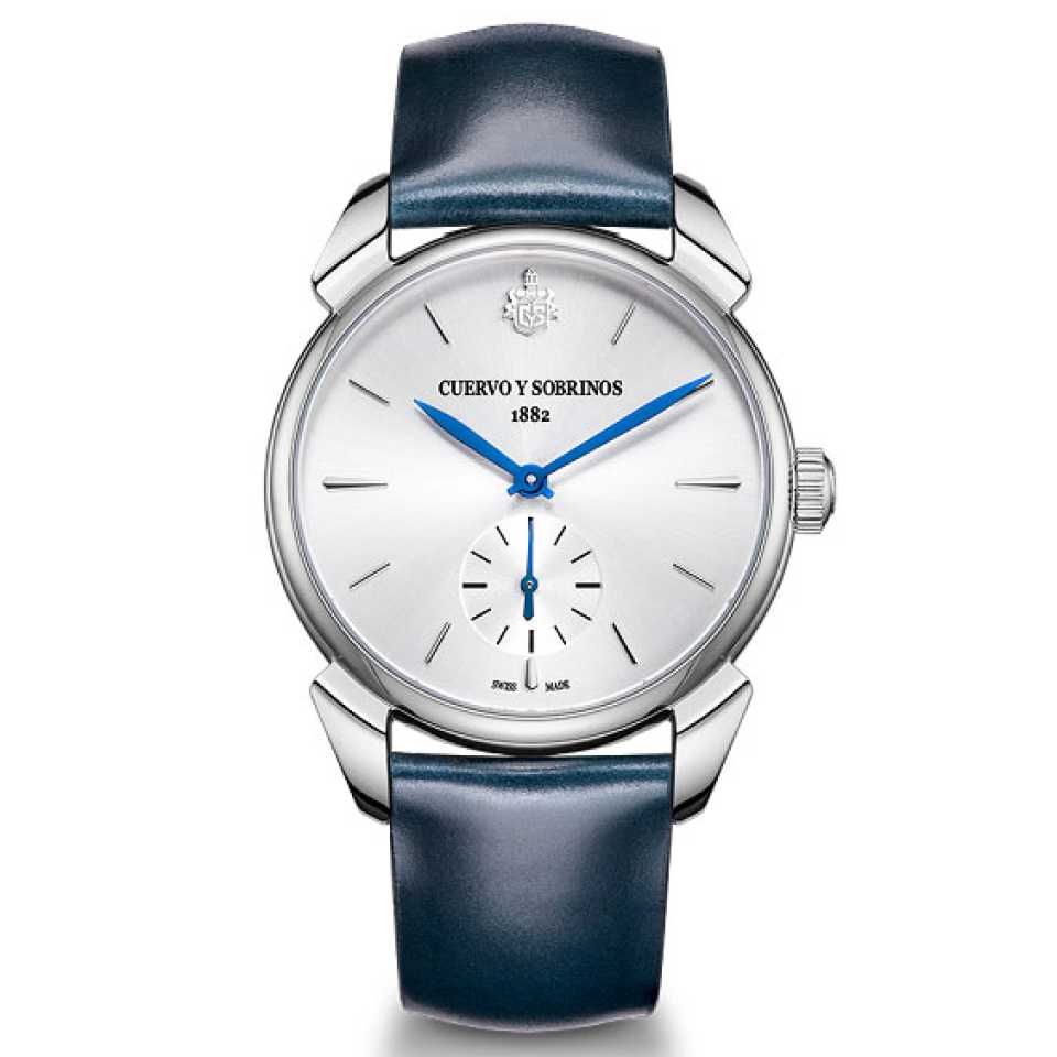 CUERVO Y SOBRINOS - OROLOGIO HISTORIADOR ASTURIAS PEQUENOS SEGUNDOS 3102.1ASA