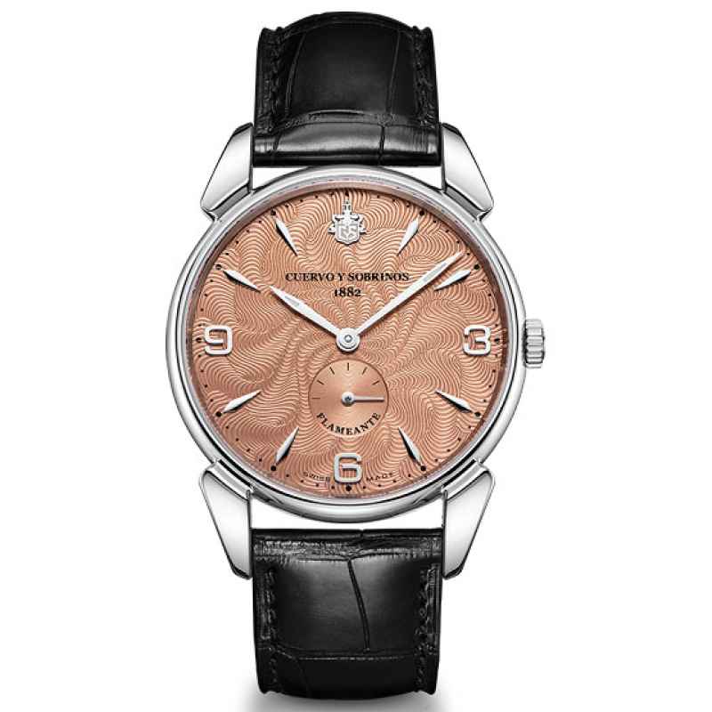 CUERVO Y SOBRINOS - OROLOGIO HISTORIADOR FLAMEANTE 3130.1S-MON