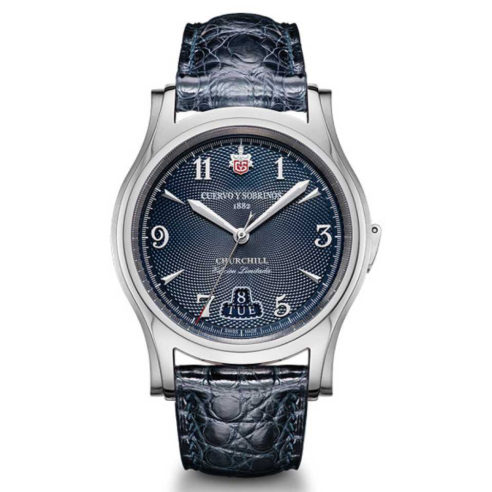 CUERVO Y SOBRINOS - OROLOGIO ROBUSTO CHURCHILL “SIR WINSTON” 2810.1SW