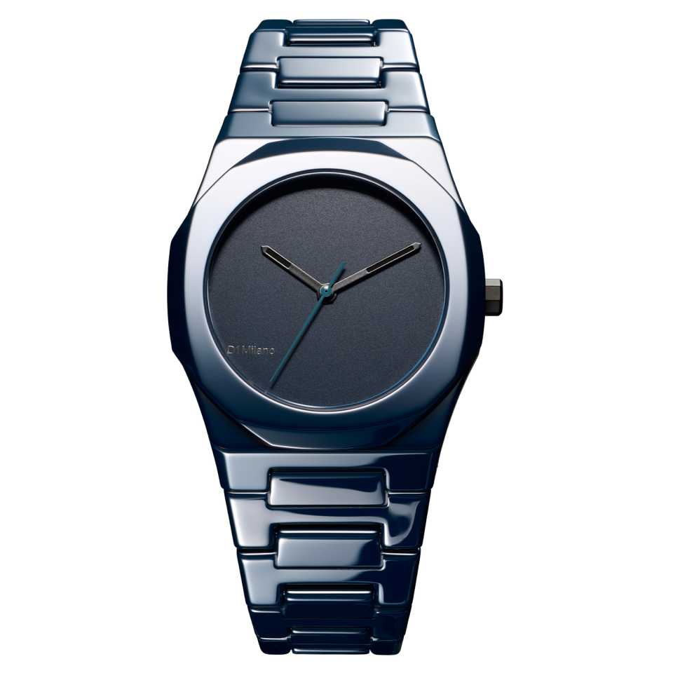 D1 MILANO - OROLOGIO CERAMICA 37 MM PURE BLUE
