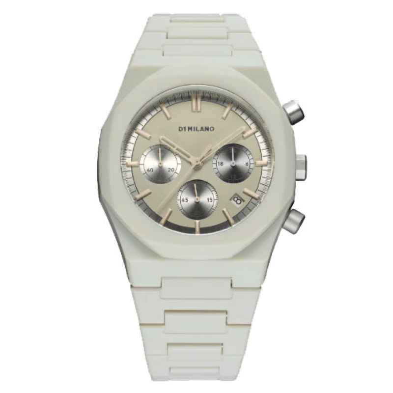 D1 MILANO - OROLOGIO POLYCHRONO FOSSIL GREY D1-PHBJ08