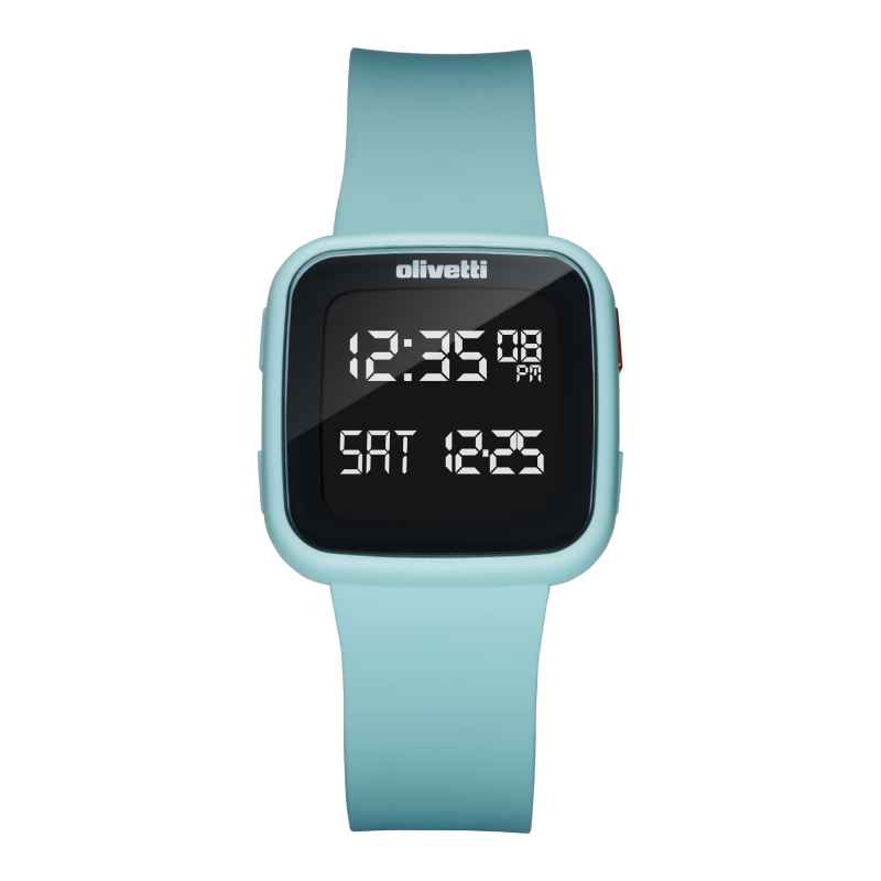 OLIVETTI - 22_LIGHT BLUE WATCH