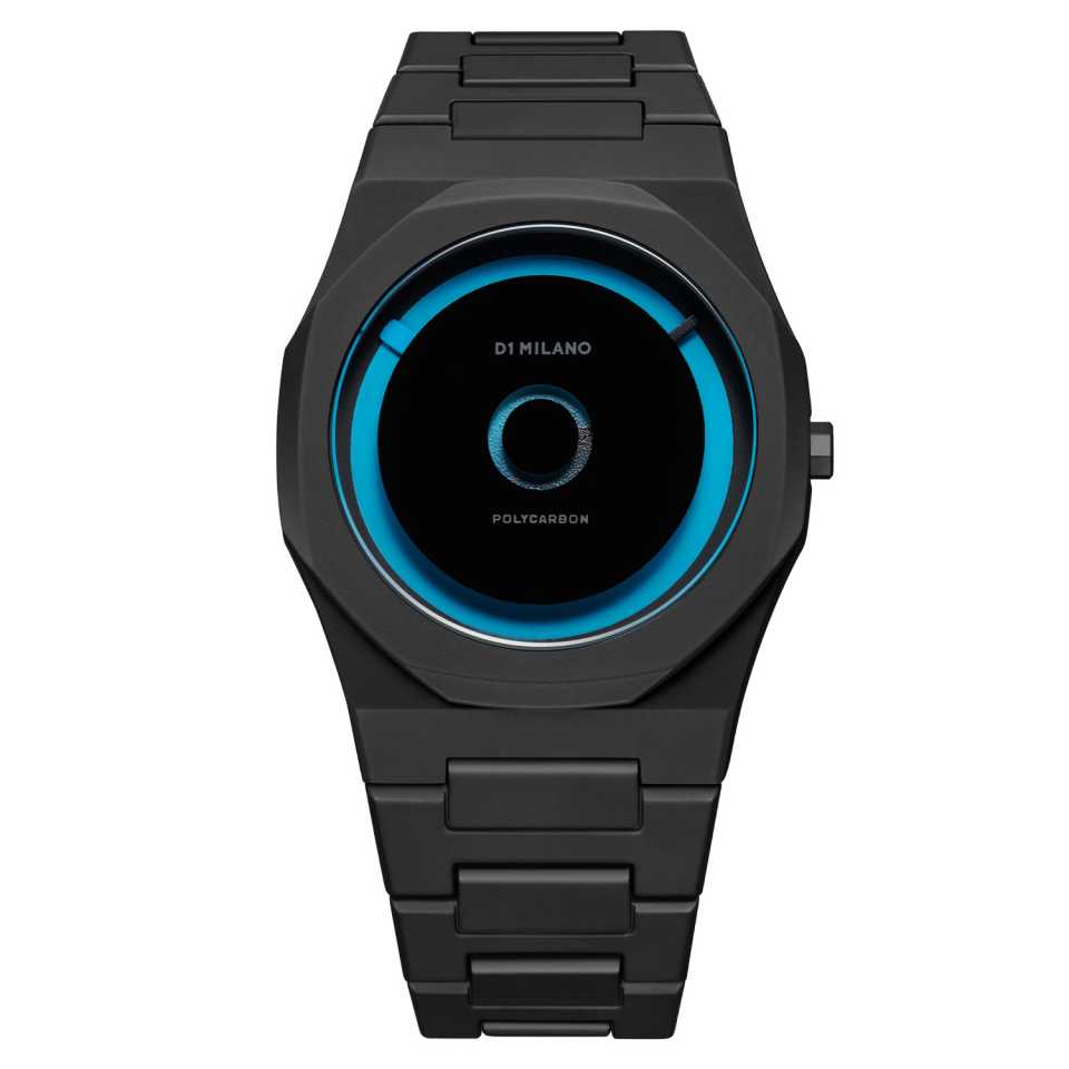 D1 MILANO - OROLOGIO POLYCARBON 40.5 MM ORANGE LOAD D1-PCBJ28