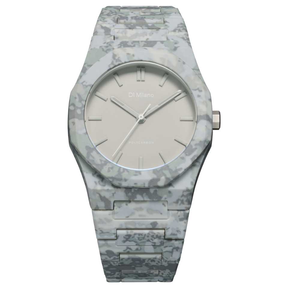D1 MILANO - OROLOGIO POLYCARBON URBAN CAMO PCBJ37