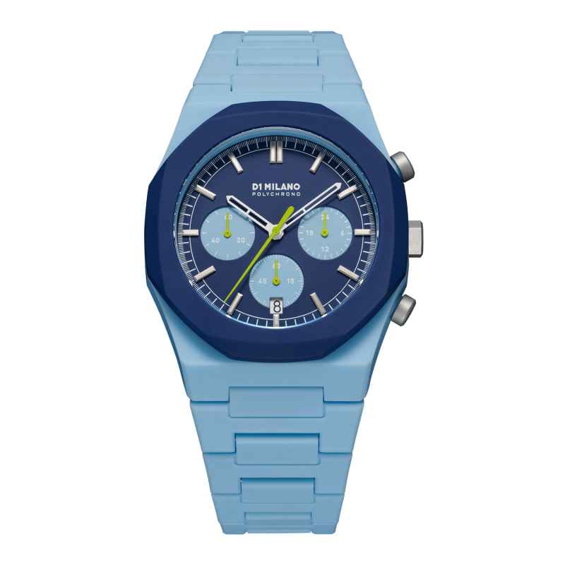 D1 MILANO - OROLOGIO BLUE BLAST POLYCHRONO 40.5MM PHBJ03