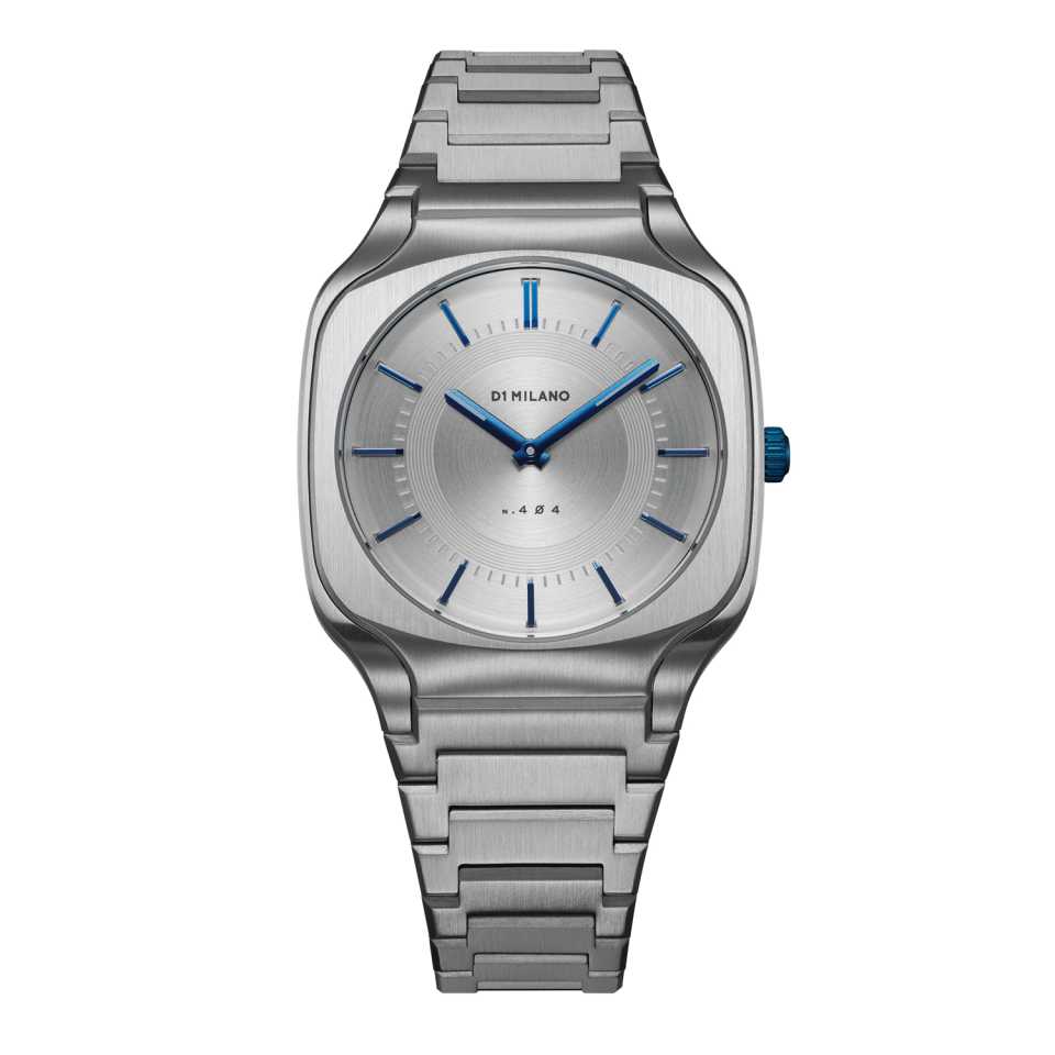 D1 MILANO - OROLOGIO SILVER SQUARE BRACELET 37MM SQBJ01