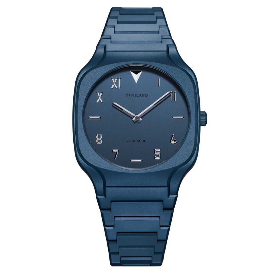 D1 MILANO - OROLOGIO SQUARE BRACELET 37 MM GALAXY BLUE