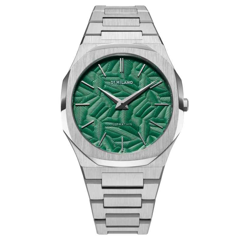 D1 MILANO - OROLOGIO ULTRA THIN BRACELET 40 MM FIR GREEN UTBJ34