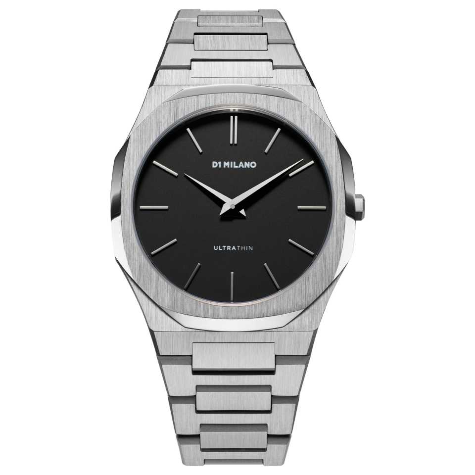 D1 MILANO - OROLOGIO ULTRA THIN 40 MM RE-SILVER