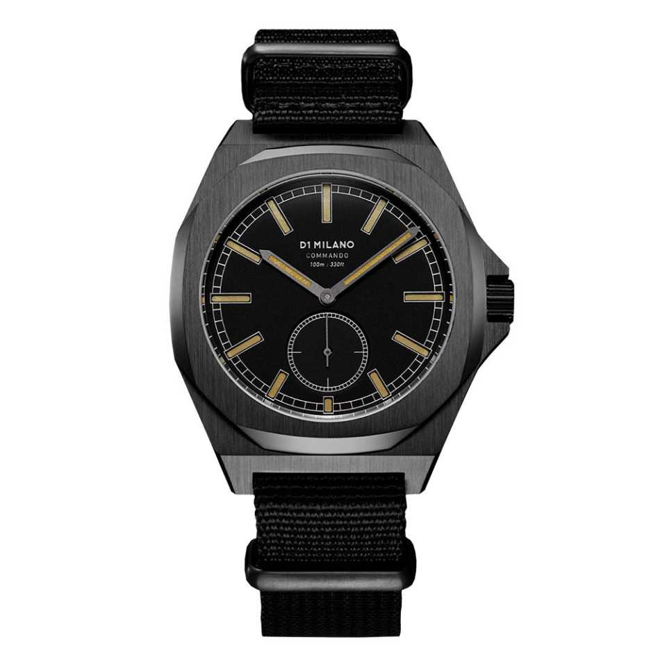 D1 MILANO - OROLOGIO COMMANDO 38 MM D1-MTNJ01