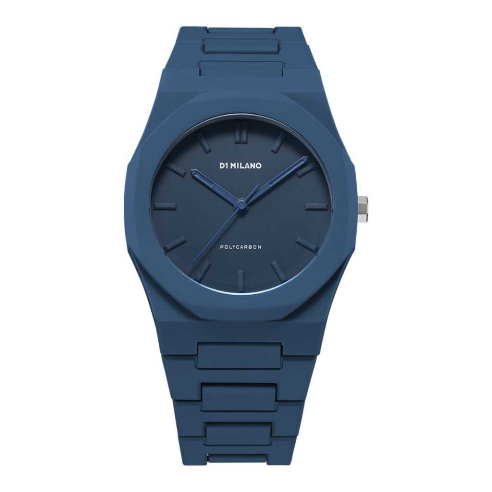 D1 MILANO - OROLOGIO POLYCARBON BLUE BLOCK PCBJ21