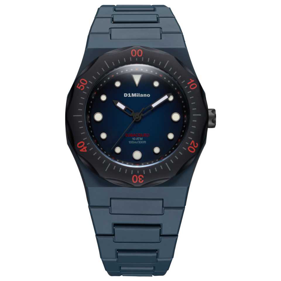 D1 MILANO - POLYCARBON DIVER BLUE WATCH