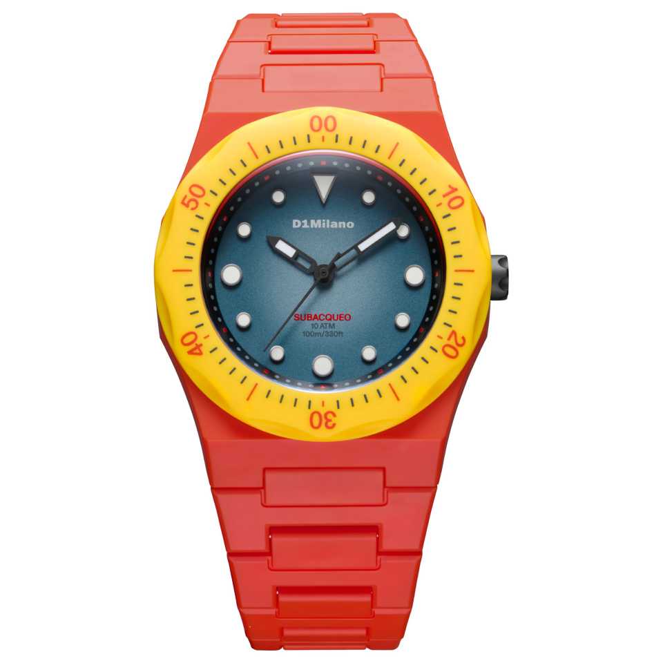 D1 MILANO - POLYCARBON FIRE DIVER WATCH