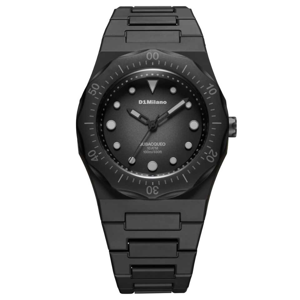 D1 MILANO - POLYCARBON CARBON DIVER WATCH