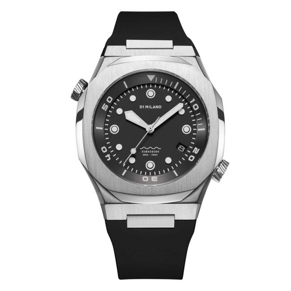 D1 MILANO - OROLOGIO SUBACQUEO 43.5 MM - DEEP BLACK DVRJ01