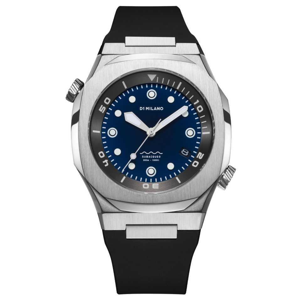 D1 MILANO - OROLOGIO SUBACQUEO 43.5 MM - DEEP BLUE DVRJ02