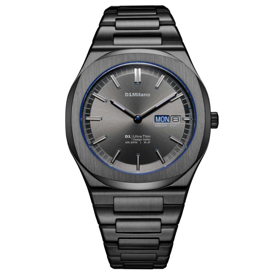 D1MILANO - ULTRA THIN DARK ILLUSION WATCH