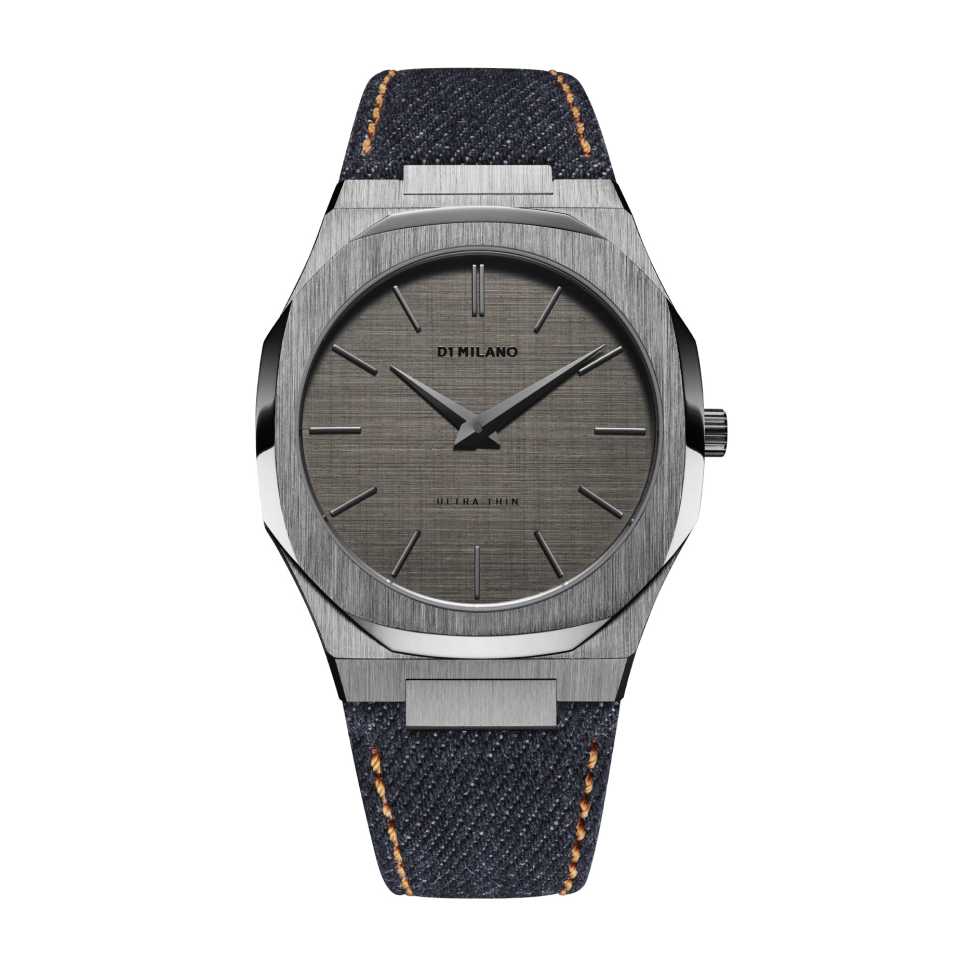 D1 MILANO - OROLOGIO ULTRA THIN DENIM 40 MM