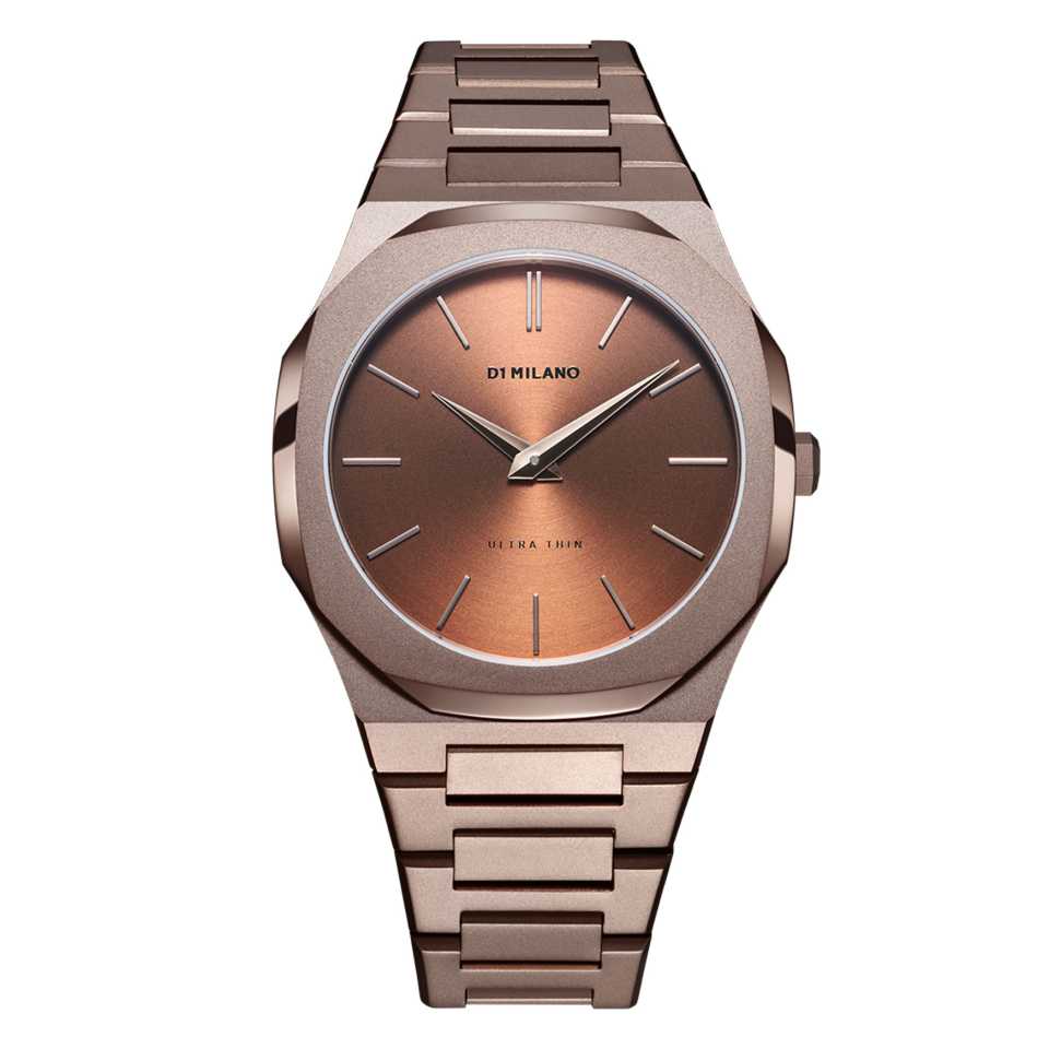 D1 MILANO - OROLOGIO CHOCOLATE ULTRA THIN BRACELET 40 MM