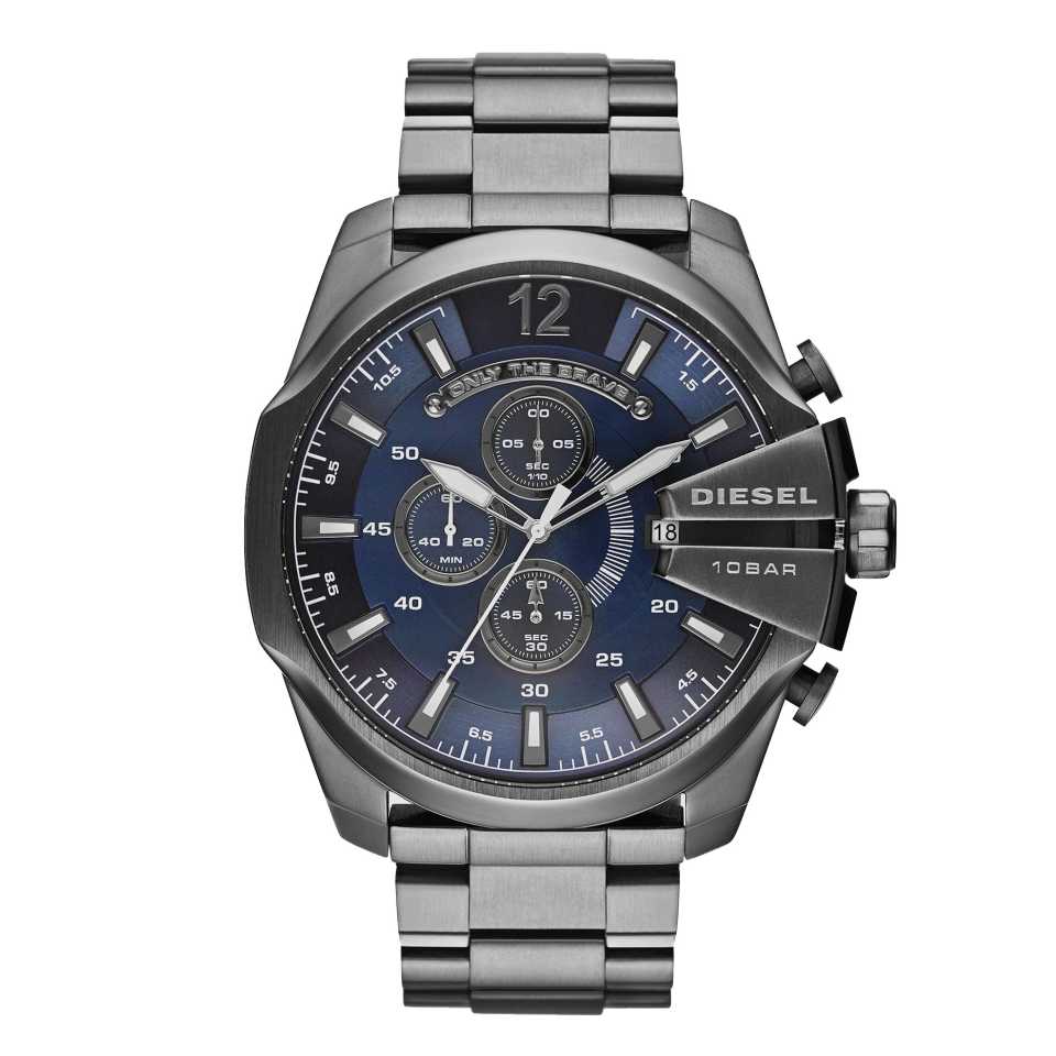 DIESEL - OROLOGIO CRONOGRAFO MEGA CHIEF ACCIAIO