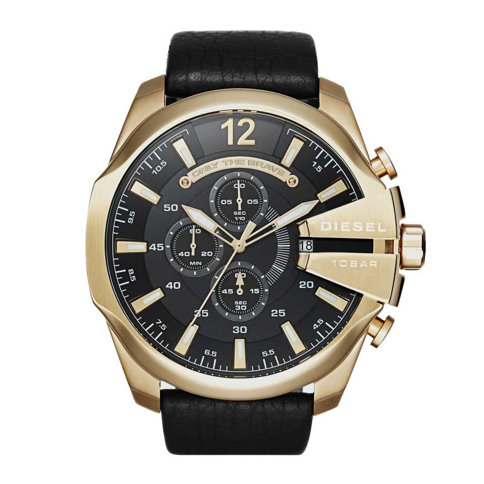 DIESEL - OROLOGIO CRONOGRAFO MEGA CHIEF ORO