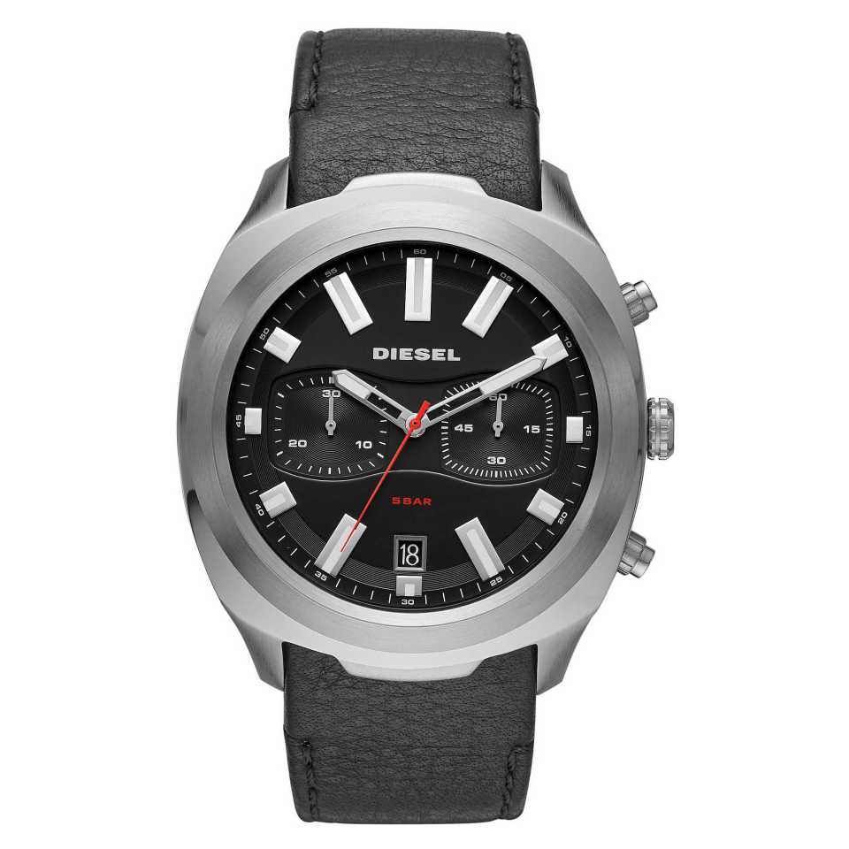 DIESEL - OROLOGIO CRONOGRAFO TUMBLER NERO