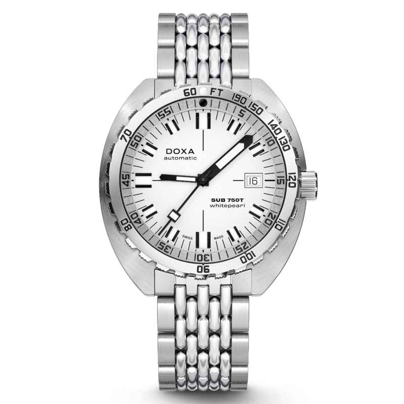 Doxa - 750T Whitepearl Watch 825.10.011.10