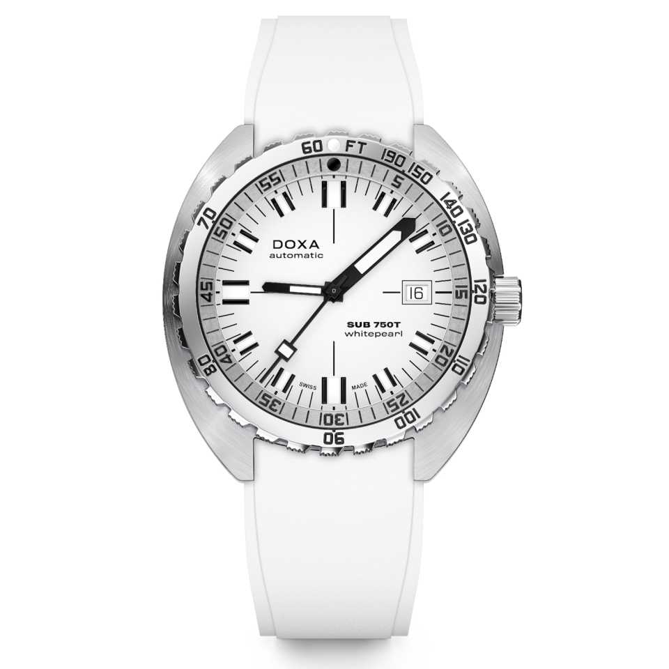 Doxa - 750T Whitepearl Watch 825.10.011.23