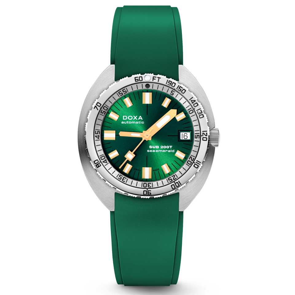 Doxa - Orologio Sub 200T Sea Emerald Sunray 804.10.131S.26