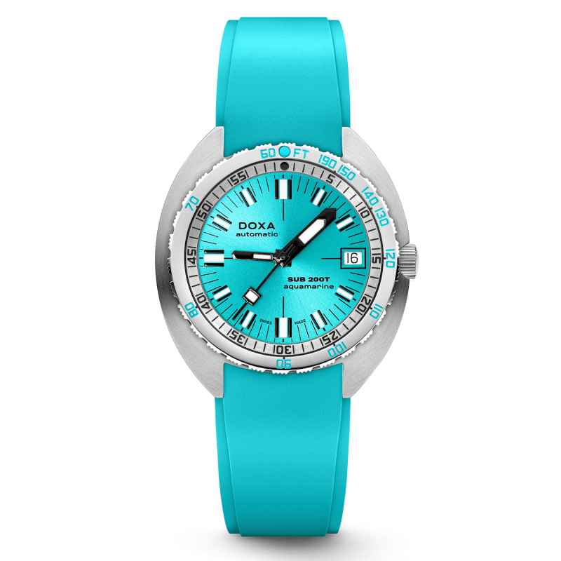 Doxa - Orologio Sub 200T Aquamarine Sunray 804.10.241S.25