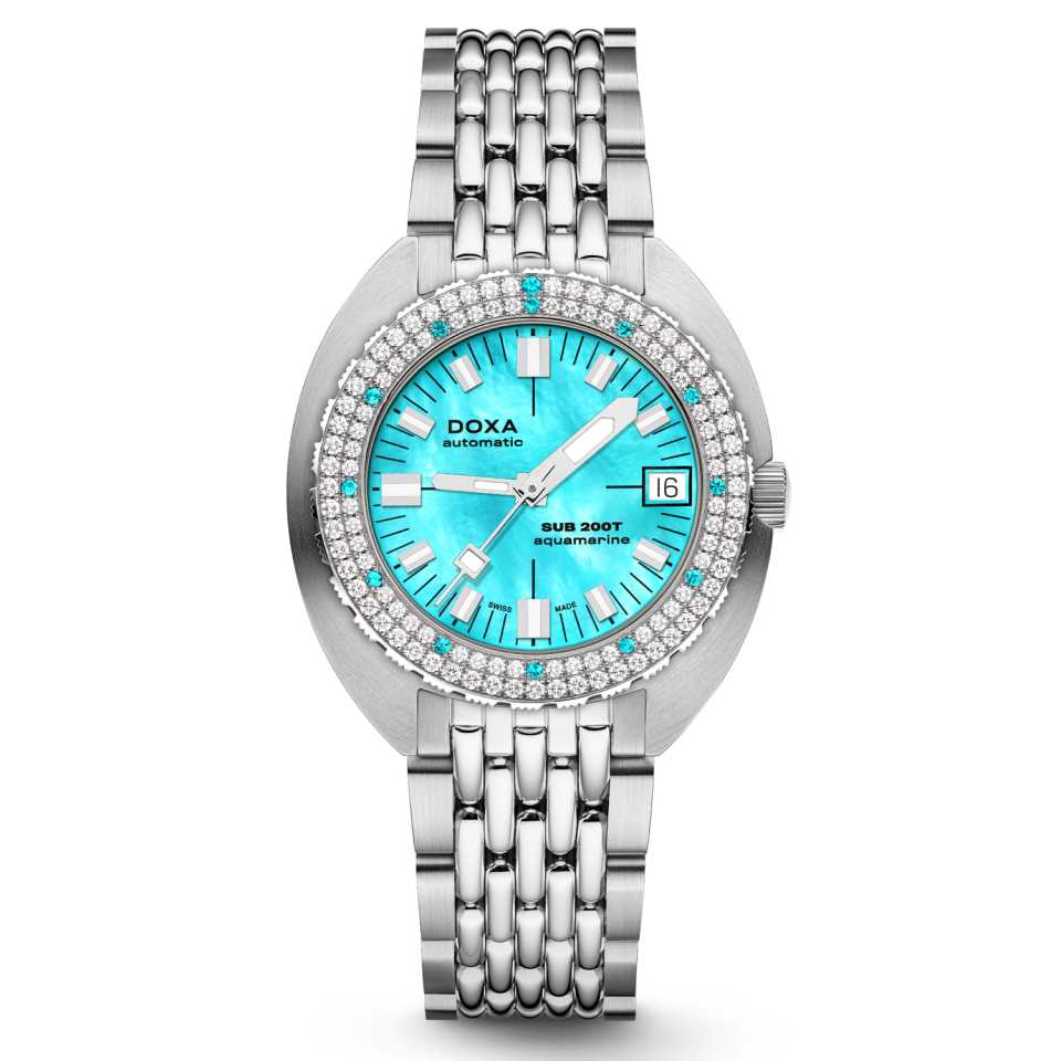 DOXA - OROLOGIO SUB 200T DIAMONDS AQUAMARINE