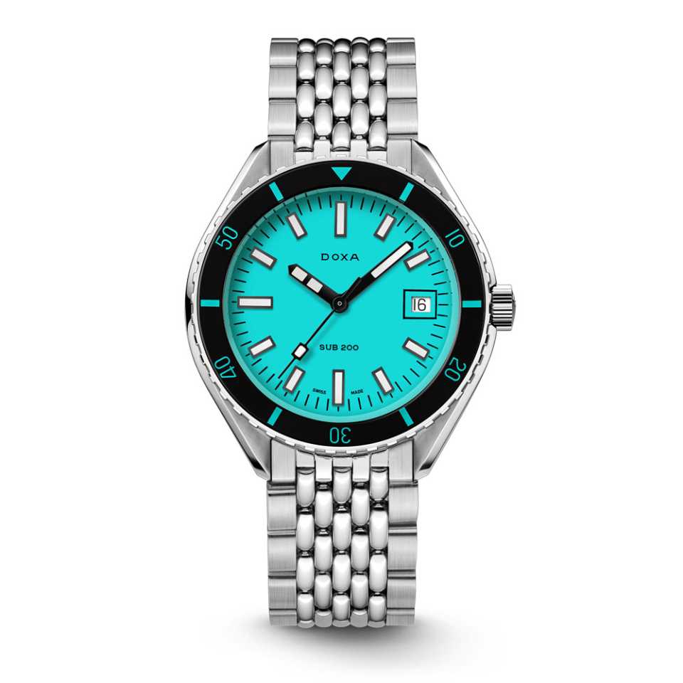 DOXA - SUB 200 AQUAMARINE BRACELET WATCH