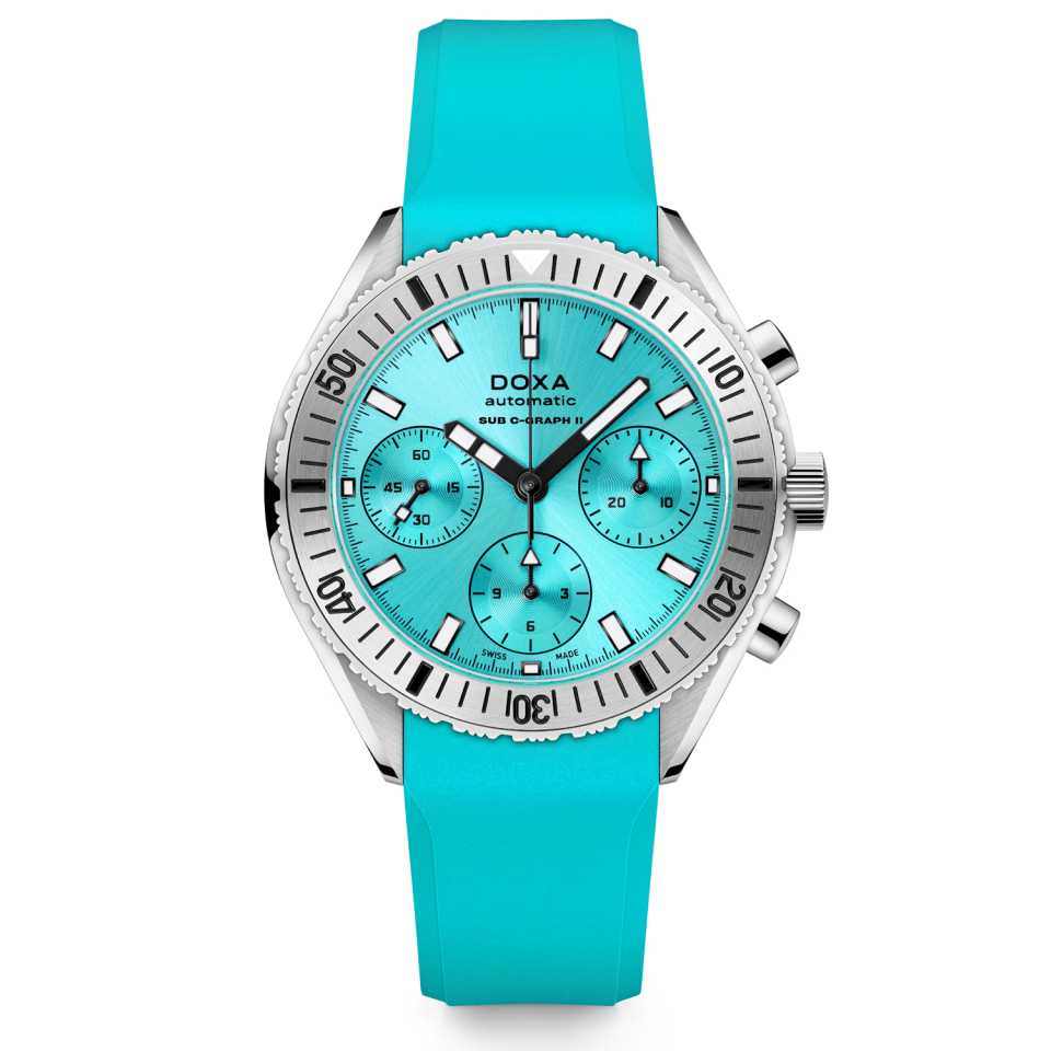 DOXA - SUB 200 C-GRAPH II AQUAMARINE WATCH 797.10.241.25