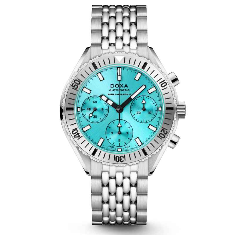 DOXA - OROLOGIO SUB 200 C-GRAPH II PROFESSIONAL AQUAMARINE 797.10.241.10