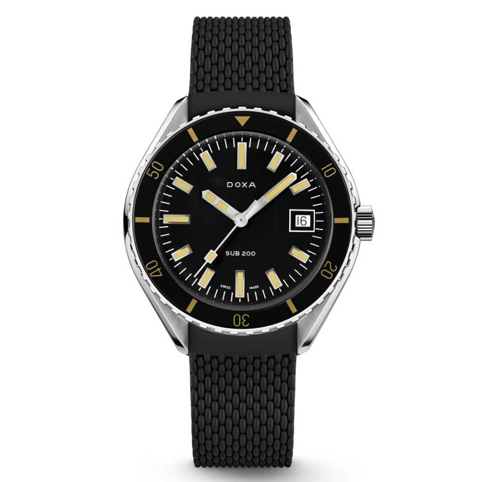 DOXA - OROLOGIO SUB 200 SHARKHUNTER RUBBER