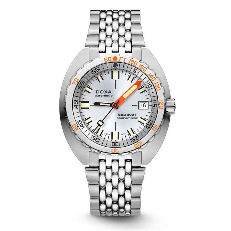 DOXA - SUB 300T SEARUMBLER BRACELET WATCH